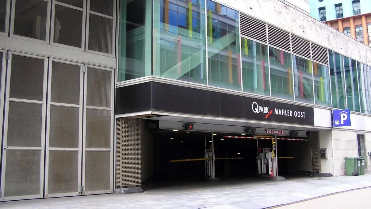 Ingang Q-Park Mahler